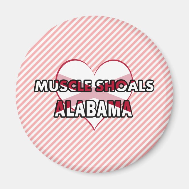Imã Muscle Shoals, Alabama (Frente)