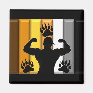 Imã Musclebear Pride