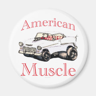 Imã músculo 55 americano chevy