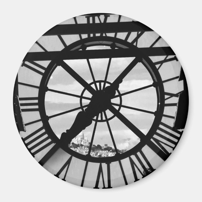 Imã Musée d'Orsay com Sacré Coeur (Frente)