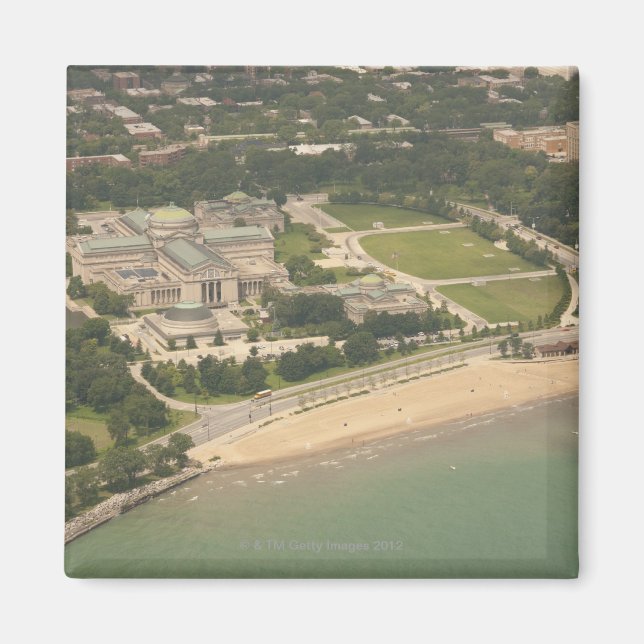 Imã museu da ciência e indústria Chicago Illinois (Frente)