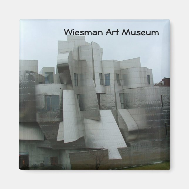 Imã Museu de Arte do Wiesman (Frente)