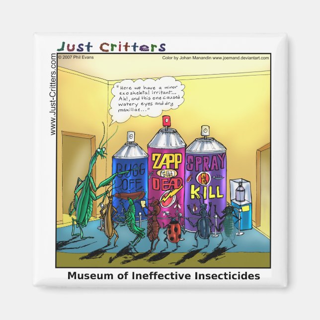 Imã Museu de Inseticidas Ineficazes (Frente)