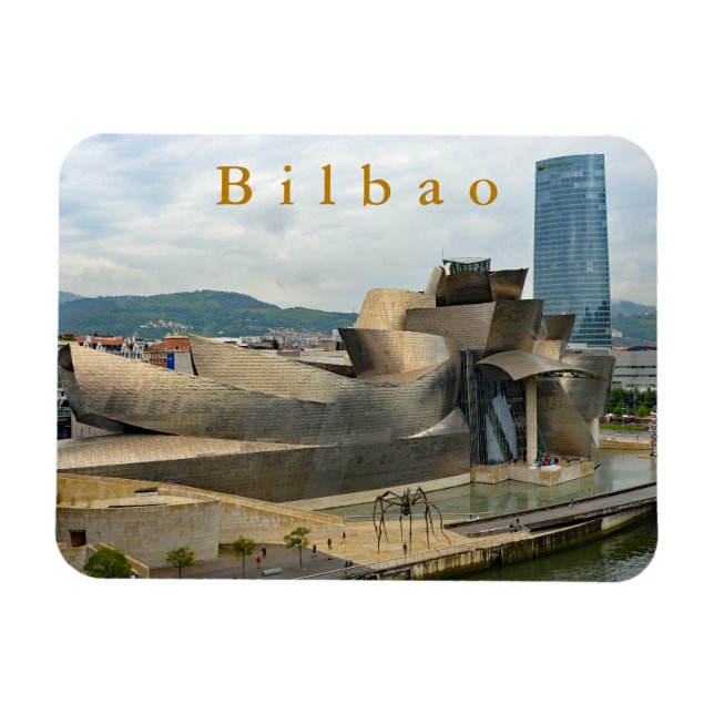 Ímã Museu Guggenheim Bilbao. (Horizontal)