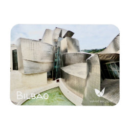 Ímã Museu Guggenheim na imã de geladeira de Bilbao