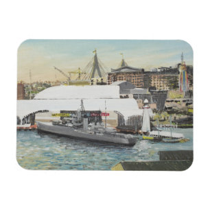 Ímã Museu marítimo de Sydney do balcão do hotel. 199