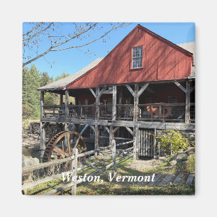 Imã Museu Old Mill em Weston, VT