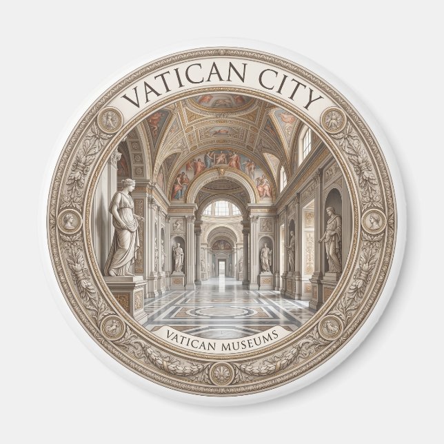 Imã Museus Vaticanos (Frente)