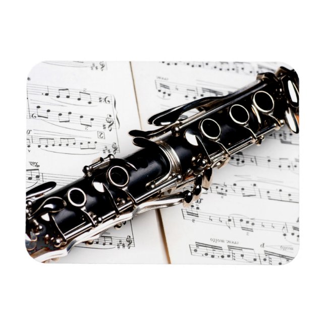 Ímã Música Clarinet (Horizontal)