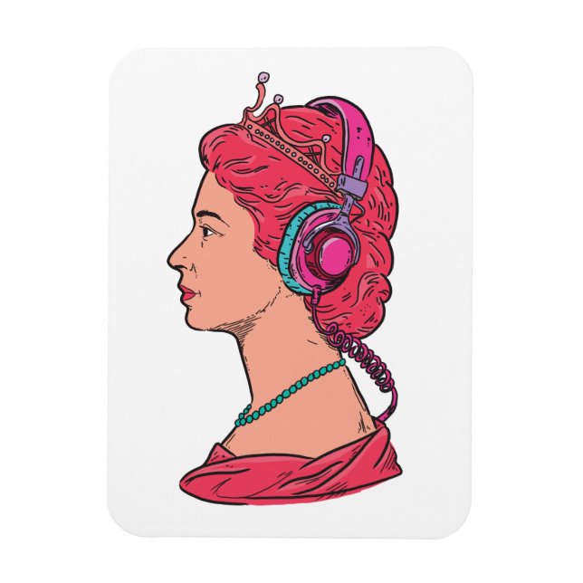 Ímã Música da Rainha (Vertical)