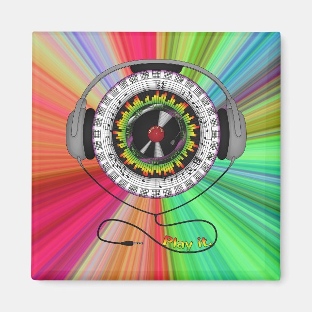 Imã Música da vida (Frente)