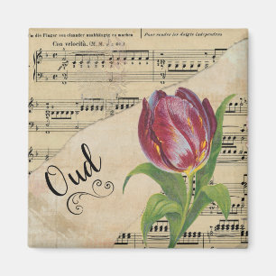 Imã Música da Vintage de Tulip Elegante