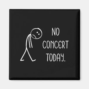 Imã Música de Boneco de Pau Triste Amantes de Concerto