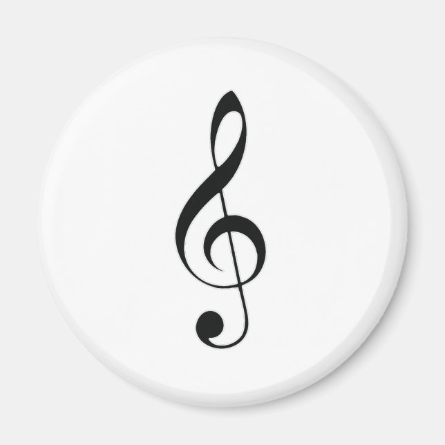 Imã música de coração (Frente)