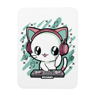 Ímã música de gato