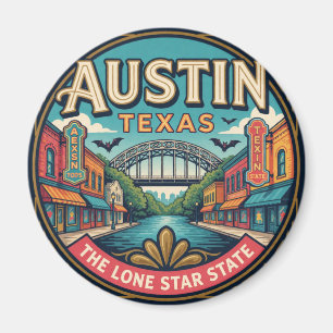 Imã Música de Viagem da Capital Austin Texas