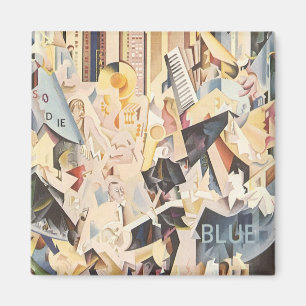 Imã Música do vintage, jazz do art deco, rapsódia no