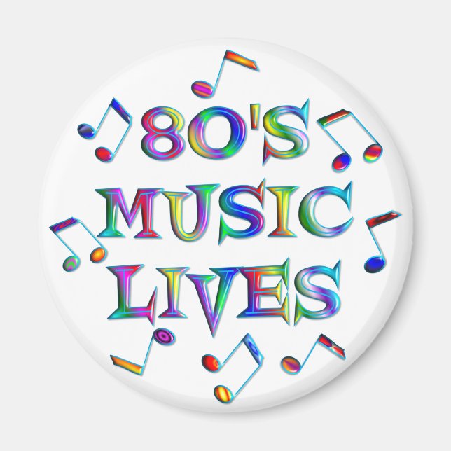 Imã Música dos anos 80 (Frente)