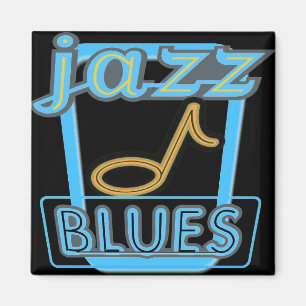 Imã Música dos azuis do Ímã-Jazz
