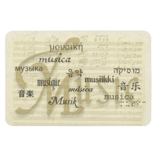 Ímã Música É Língua Universal