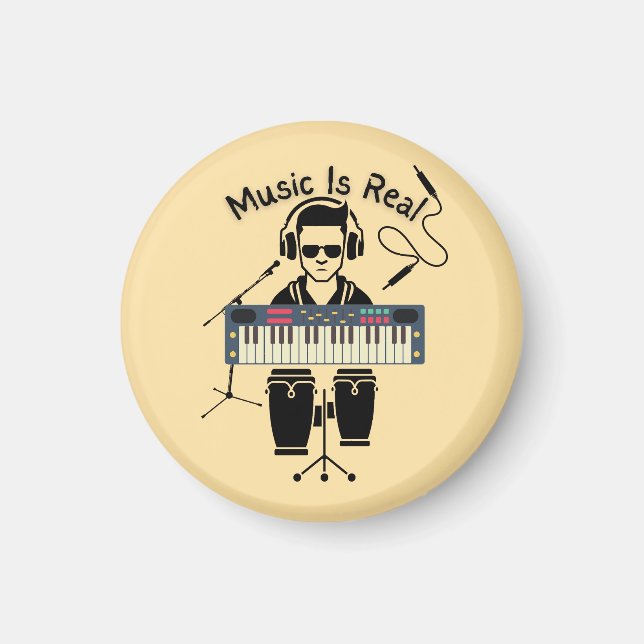 Imã Música É Real (Frente)