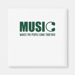 Imã Música Faz As Pessoas Se Juntarem