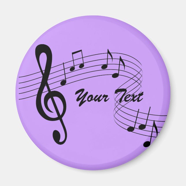 Imã Música Flui Magnet (qualquer cor) (Frente)