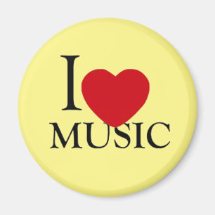 Imã Música Legal Amantes de Música Evento I Adoro M