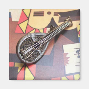 Imã "Música Mandolin"