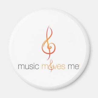 Imã Música Move Me™ Round Magnets