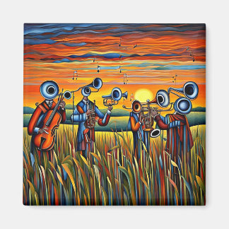 Imã Música no campo 1