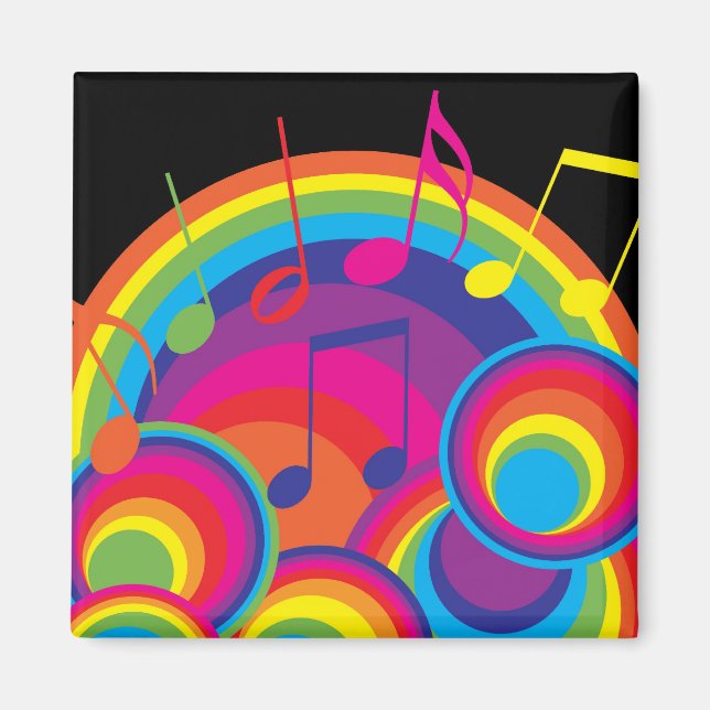 Imã Música Retro (Frente)
