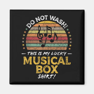 Imã Musical Box Funny Quote Gráfico