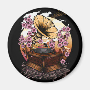 Imã Musical de Cherry Blossom