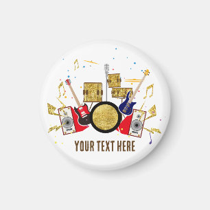 Imã musical de grupo de violão