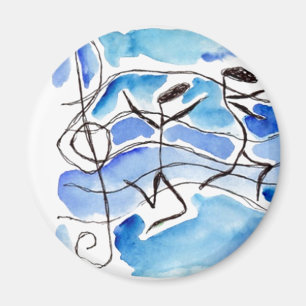 Imã Musical Notes come to Life Music adiciona alegria 