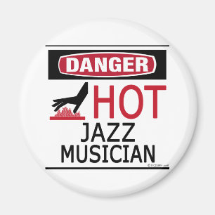 Imã Músico de jazz quente