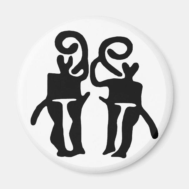 Imã Músicos - BW (Frente)