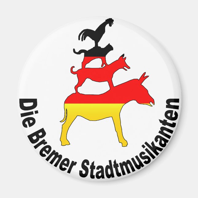 Imã Músicos da cidade de Bremen (Frente)
