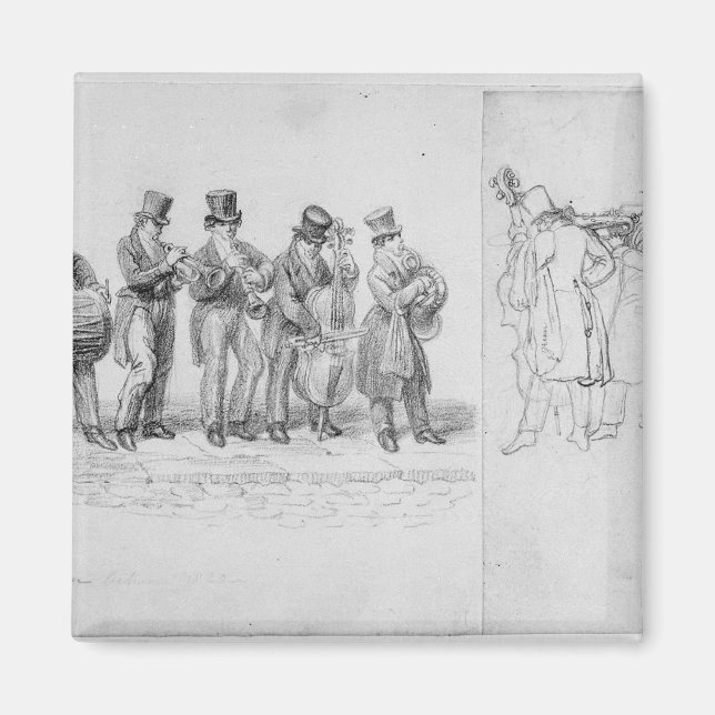 Imã Músicos da London Street, c.1820-30 (Frente)