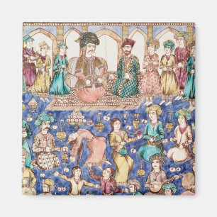 Imã Músicos e dançarinos