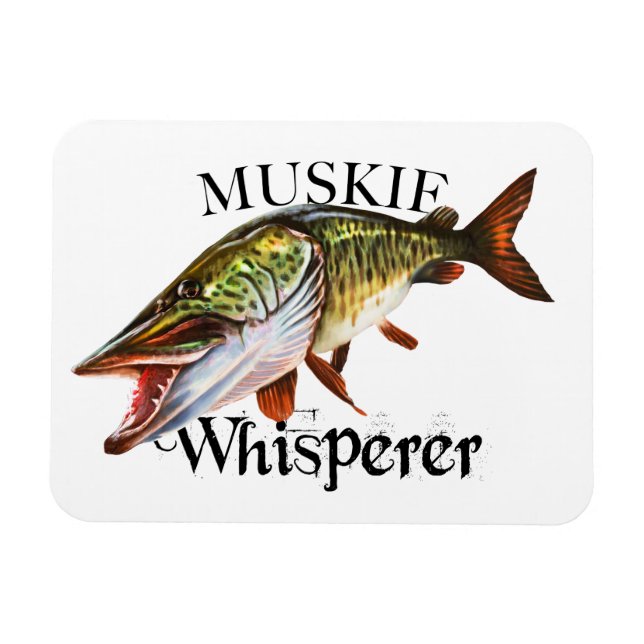 Ímã Muskie Whisperer (Horizontal)