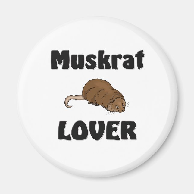 Imã Muskrat Lover (Frente)