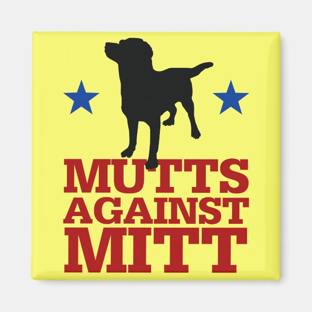 Imã Mutts Contra Mitt (Frente)