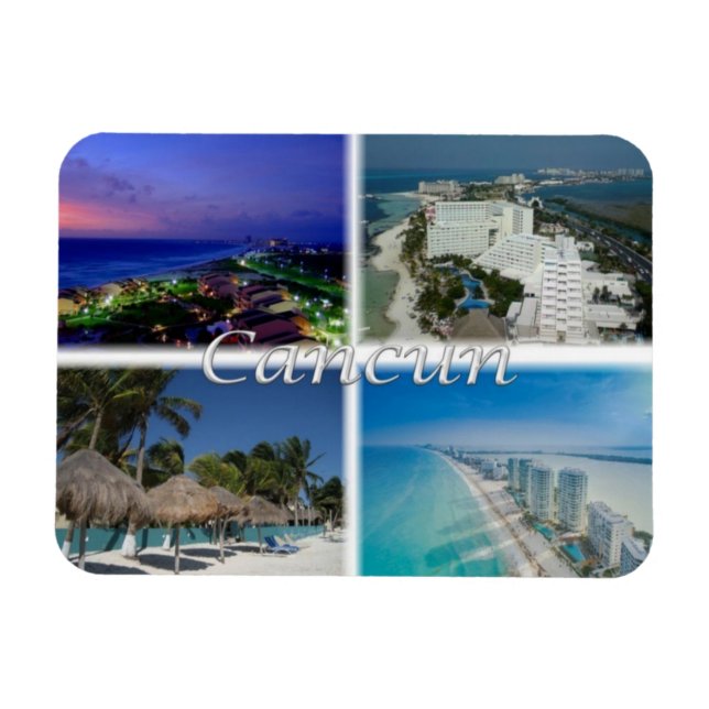 Ímã MX México - Cancun - (Horizontal)