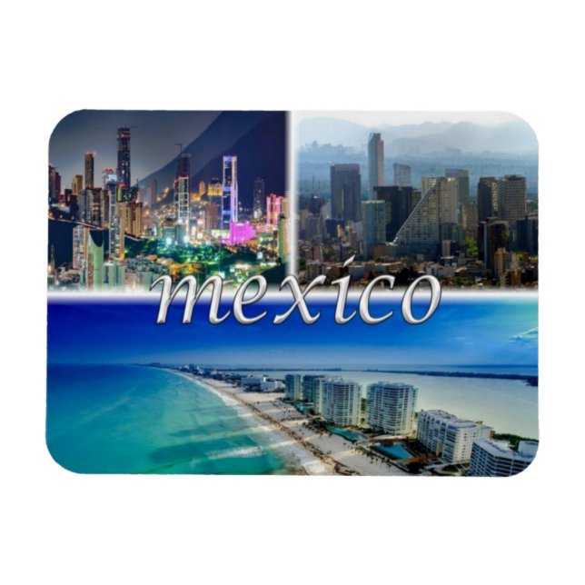 Ímã MX México - Monterrey - (Horizontal)