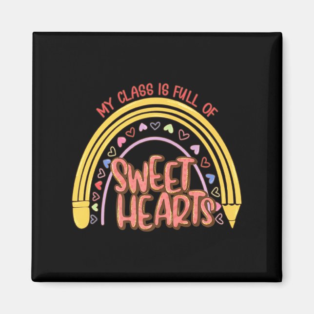 Imã My Cl Is Full Of Sweet Heart Valentines Day Tea  (Frente)