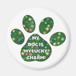 Imã My Dog is my lucy charm