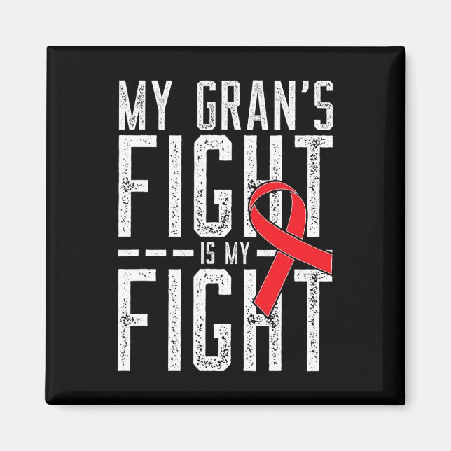 Imã My Gran's Fight Is My Fight Blood Cancer Awareness (Frente)