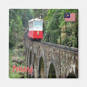 Imã MY - Malásia - Penang - Linha Funicular Hill